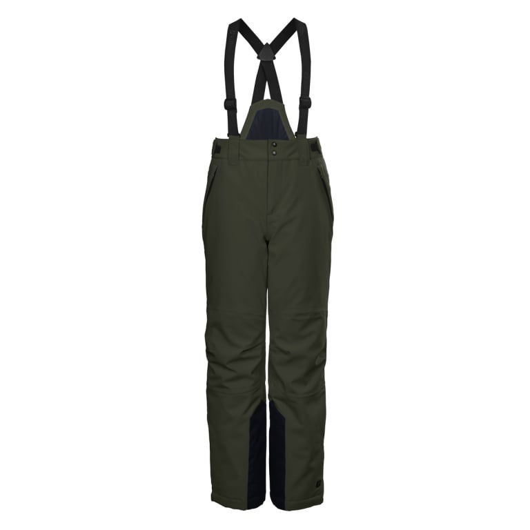 Killtec Winter-Skihose KSW 79 (wasserdicht, atmungsaktiv, PFC-frei, Schneefang, Kantenschutz) dunkelolivgrün Kinder